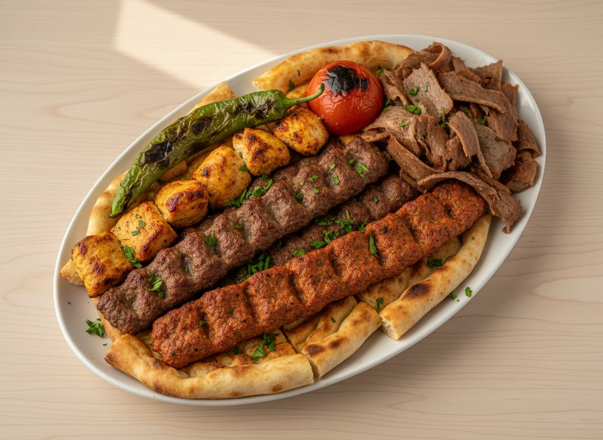Gemischter Kebab Teller